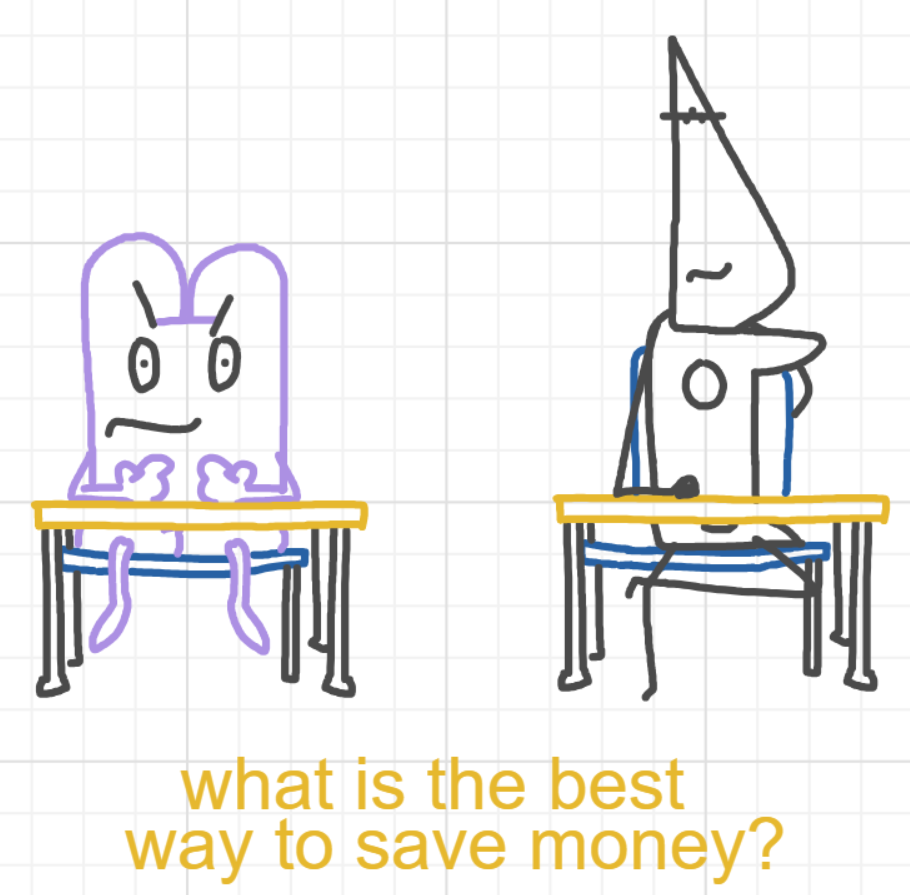 A panel from I've Been Everywhere, Man, episode nine of the Board Boards object show by Furretwalk/WalkingFurret.